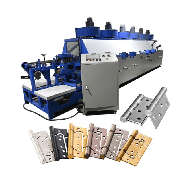 Hinge polishing machine