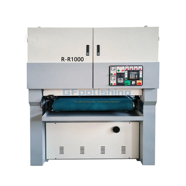 New Design Flat Sheet No.4 Finishing Abrasive Belt Grinder 