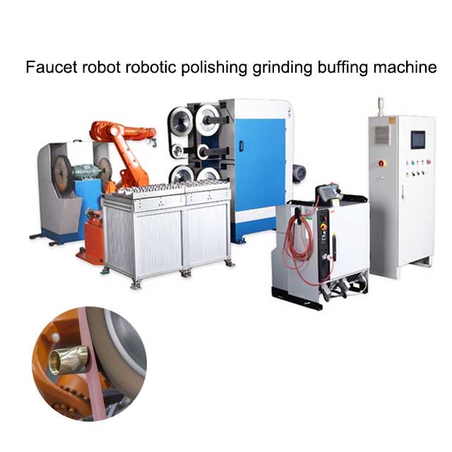 Faucet Robot Robotic Polishing Grinding Buffing Machine