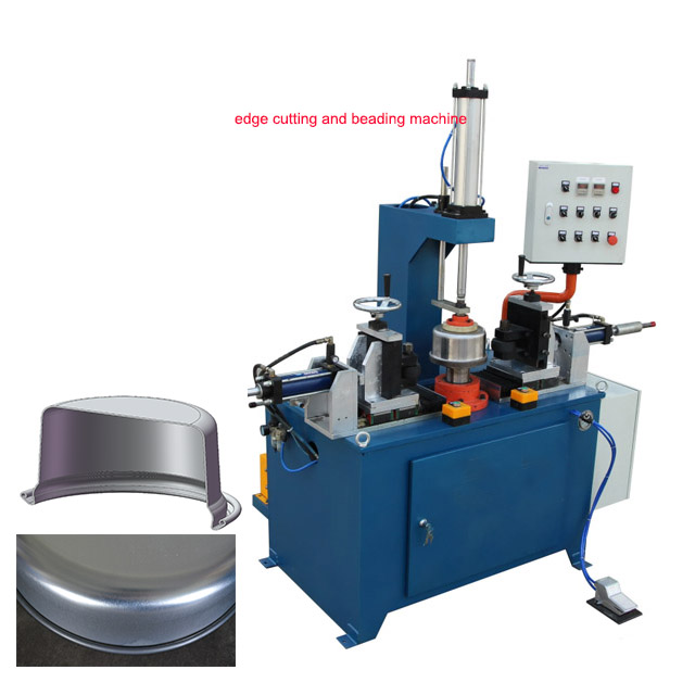 Cookware Auto Forming Edge Cutting And Beading Machine