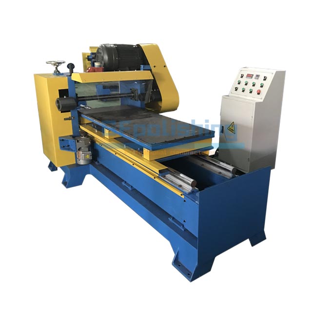 1500mm length single shaft flat bar polishing machine