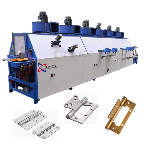 Stainless Steel Door Hinges Grinding Buffing Machine