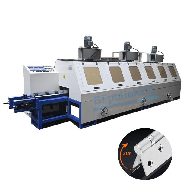 Stianless Steel Door Hinges Edge Polishing Machine