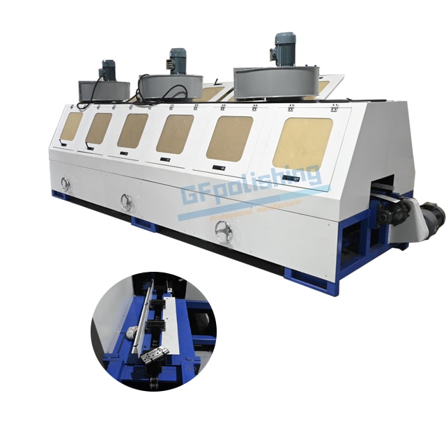 SS Hinges Surface Edge Sanding Polishing Machine