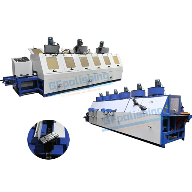 SS Hinges Surface Edge Sanding Polishing Machine