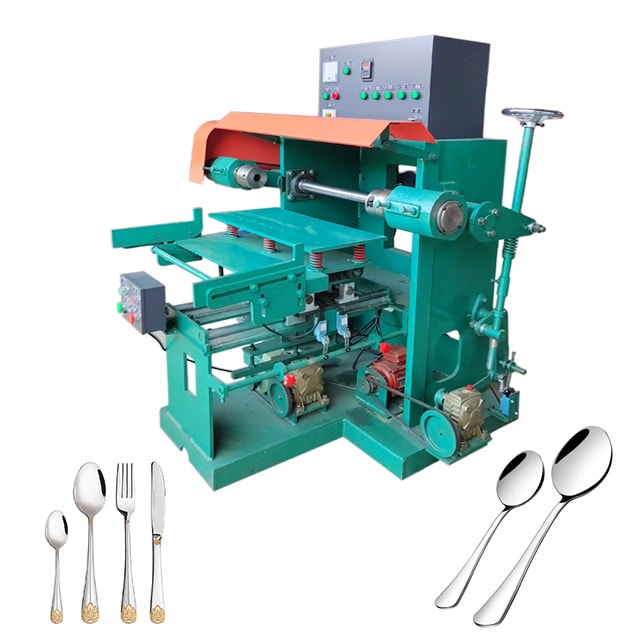 Stainless Steel SS Tableware Flatware Buffing Machine