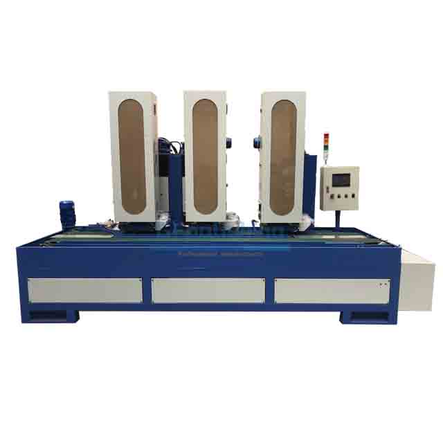 Lock Body Front Plate Satin HL Hairline Finishing Machine