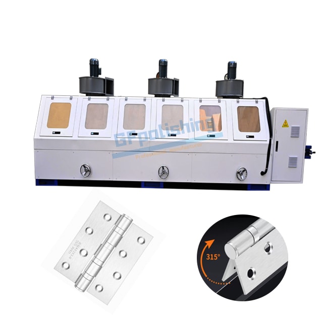 Stianless Steel Door Hinges Edge Polishing Machine